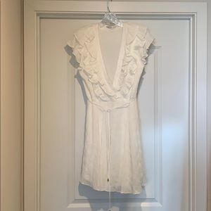 White Deep V Sundress - Saints + Secrets - Size L